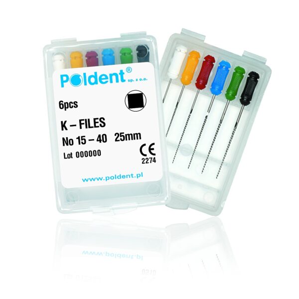 Poldent endostar K.files (Stainless Steel)