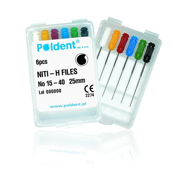 Poldent endostar H.files (NiTi)